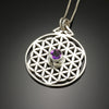 Flower of Life with Amethyst